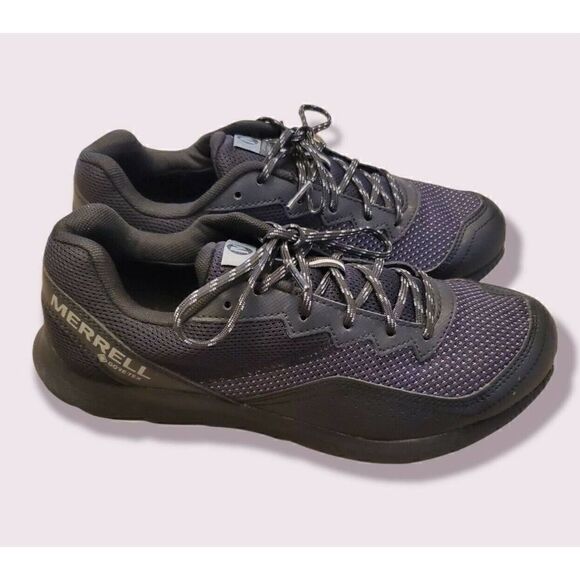 Merrell SKYROCKET GORE-TEX BLACK & Grey Trail Sneakers Size Women's 9.5 J066580 - Picture 2 of 8